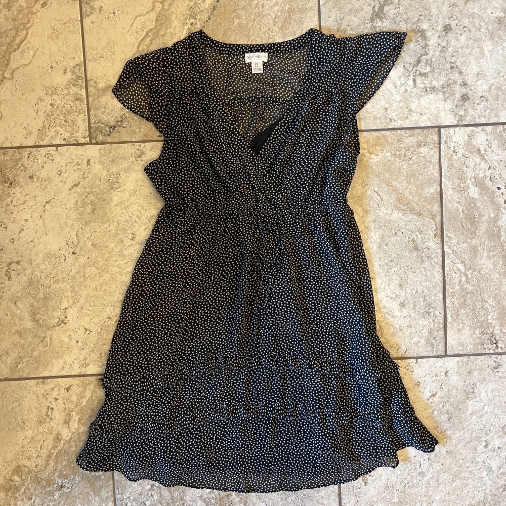 Motherhood maternity short sleeve dress